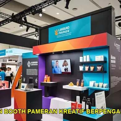 desain booth pameran kreatif berpengalaman